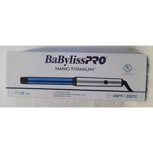 BaBylissPRO Nano Titanium 1" Curling Wand NIB
